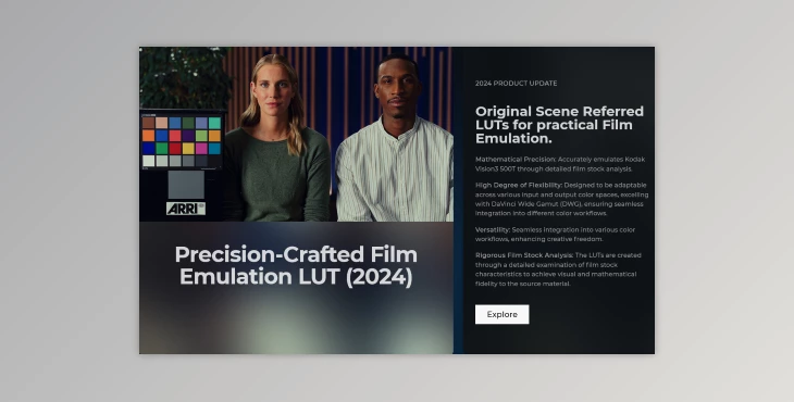 Download Colorist Factory - Precision Crafted Film Emulation Lut