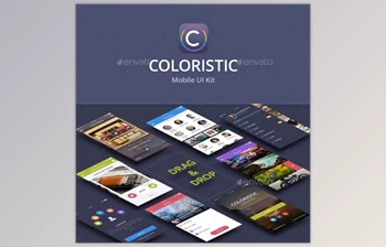 Download Coloristic iOSAndroid UI Kit (60 App <span class='badge badge-warning'>Screens</span>) GraphicRiver - 19201752
