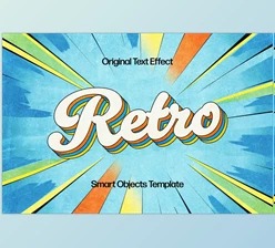 Download Retro Comic Text Effect - 92477627