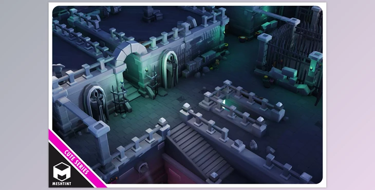 Download Unity Asset - Dungeon Cute Series v1.0