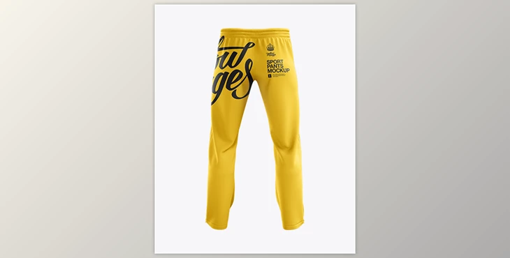 Download Sport Pants Mockup - Back View 11593