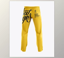 Download Sport Pants Mockup - Back View 11593