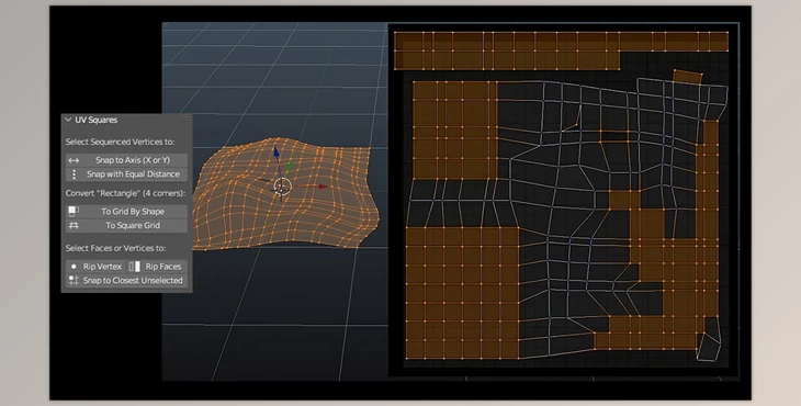 Download UV Squares 1.15.0 for Blender