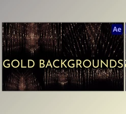 Download Gold Backgrounds for After Effects (Videohive 51706125) - AE Project