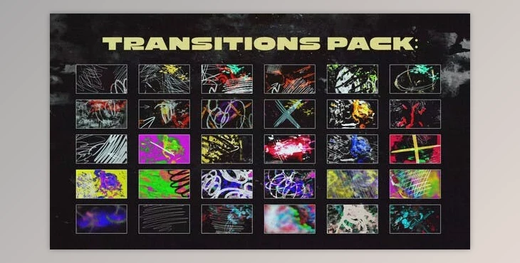 Download Grunge Opener and Transitions Pack (Videohive 51631636) - AE Project