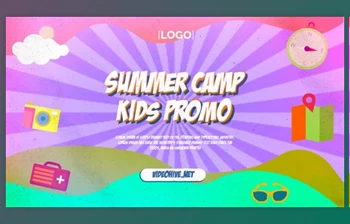 Download <span class='badge badge-warning'>Kids</span> Summer Camp Promo (Videohive 51634989) - AE Project