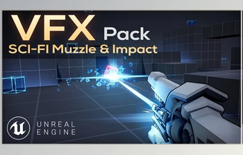 Download Unreal engine - VFX Pack - Stylized FPS Muzzle and Impacts <span class='badge badge-warning'>Effects</span> v5.1