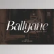 Download Ballyane - Italic Display Font