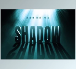 Download Cinematic Shadow Text Effect - 92472499