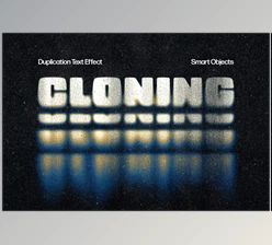 Download Messy Duplication Text Effect - 92508721