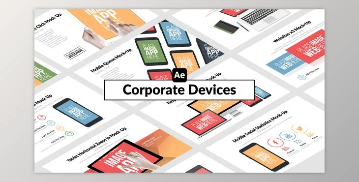Download Corporate Devices (Videohive 51657646) - AE Project