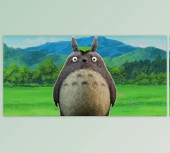 Download My neighbor Totoro in 3D Blender 4. Beginners Course