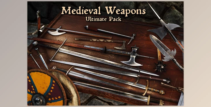 Download Unity Asset - FPS Medieval Weapons - Ultimate Pack v1.0