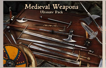 Download Unity Asset - FPS Medieval <span class='badge badge-warning'>Weapons</span> - Ultimate Pack v1.0