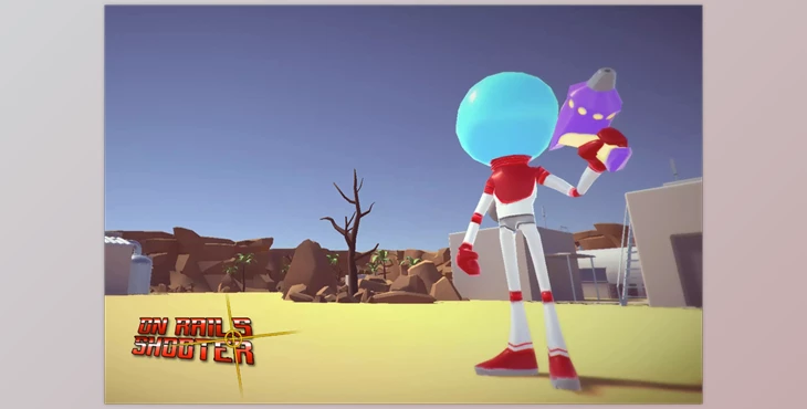Download Unity Asset - On Rails Shooter System v1.30