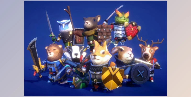 Download Unity Asset - Modular Animal Knight PBR V1.4