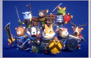 Download Unity Asset - Modular Animal Knight PBR <span class='badge badge-warning'>V1.4</span>