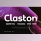 Download Claston – Geometric Rounded Font