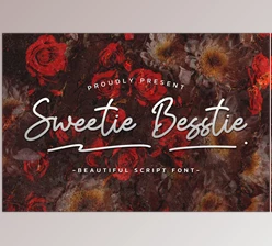Download Sweety Besstie – Beautiful Script