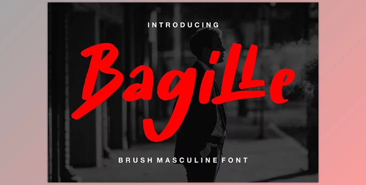 Download Bagille | Brush Masculine Font