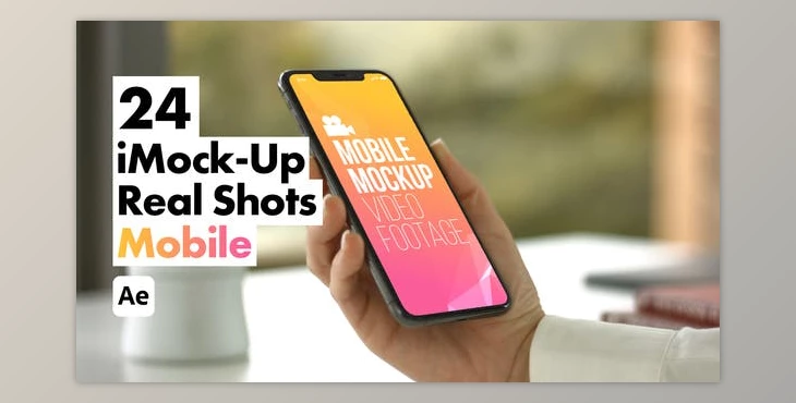 Download iMock-Up Real Mobile (Videohive 51760836) - AE Project