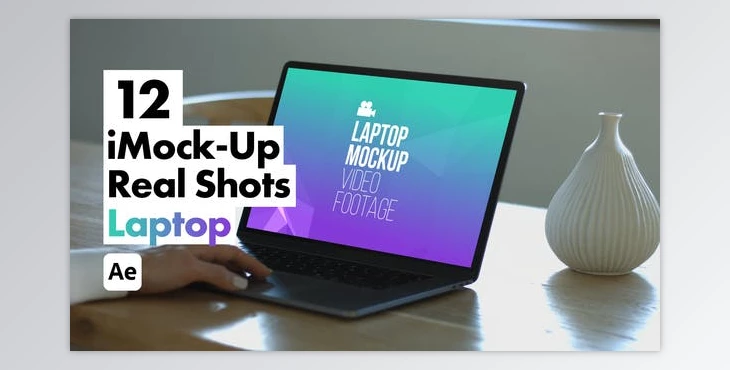 Download iMock-Up Real Laptop (Videohive 51760858) - AE Project
