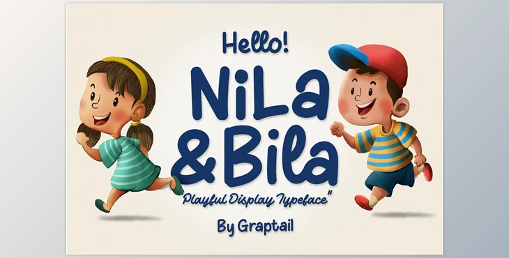 Download Nila & Bila Typeface