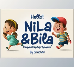 Download Nila & Bila Typeface