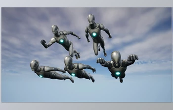 Download Unreal engine - Superhero Flight <span class='badge badge-warning'>Animations</span> v5.0