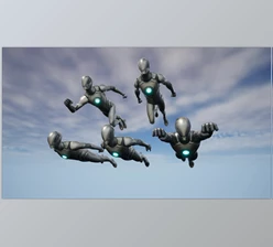 Download Unreal engine - Superhero Flight Animations v5.0
