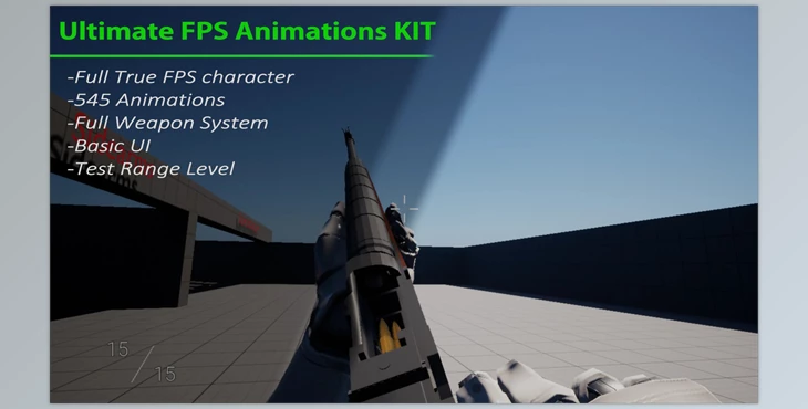 Download Unreal engine - Ultimate FPS Animations Kit v5.1
