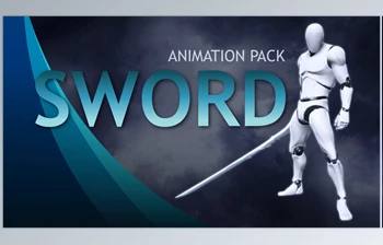 Download Unreal Engine Animations Sword <span class='badge badge-warning'>Animation</span> Pack (Engine version 4.20-4.27, 5.0-5.2)