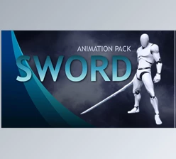 Download Unreal Engine Animations Sword Animation Pack (Engine version 4.20-4.27, 5.0-5.2)