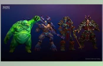 Download Unreal Engine - Characters Stylized Fantasy Enemy NPC <span class='badge badge-warning'>Bundle</span> (Engine version 4.18-4.27, 5.0-5.3)