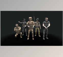 Download Unreal Engine - Characters Low Poly - Soldiers (Engine version 4.24-4.27, 5.0-5.3)
