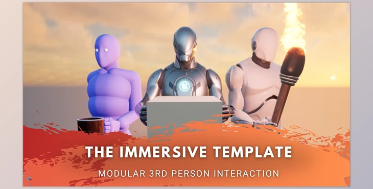 Download Unreal Engine - Blueprints The Immersive Template (Engine version 4.27, 5.0-5.3)