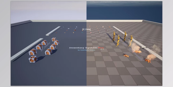Download Unreal Engine - Blueprints Inventory System Pro v2.1 (Engine version 4.27, 5.0-5.2)