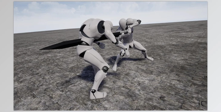 Download Unreal Engine - Animations Knight Zweihander v5.1