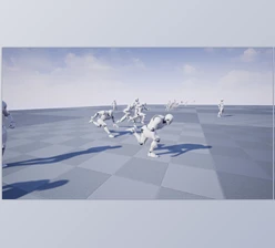 Download Unreal Engine - Animations Basic moving animation set v0.3 (Engine version 4.16-4.27, 5.0-5.1)