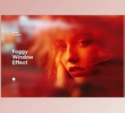 Download Foggy Window Photo Effect - 92532999