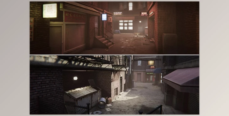 Download Unity Asset - Modular City Alley Pack v2.0.0