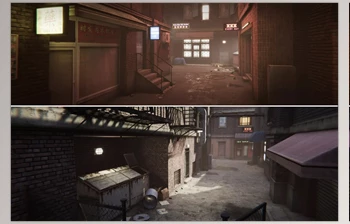 Download Unity Asset - Modular City Alley <span class='badge badge-warning'>Pack</span> v2.0.0