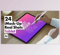Download iMock-Up Real Tablet (Videohive 51760880) - AE Project