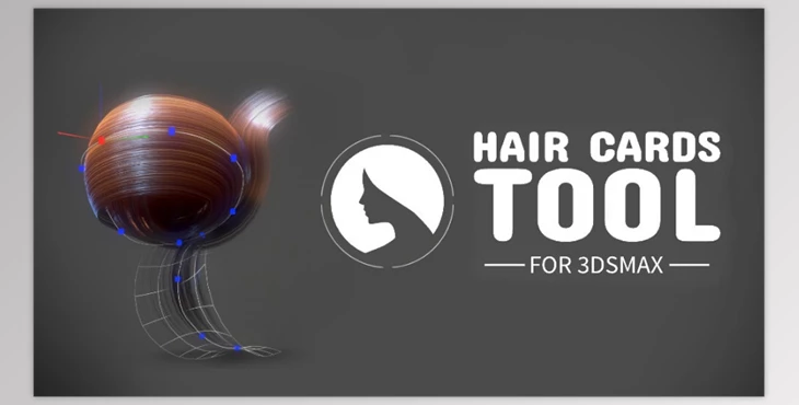 Download 3ds MAX – Hair Cards Tool