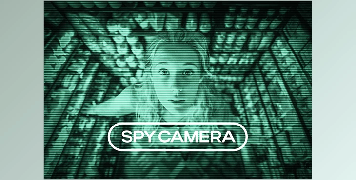 Download Spy Camera Glitch Photo Effect - 92169878