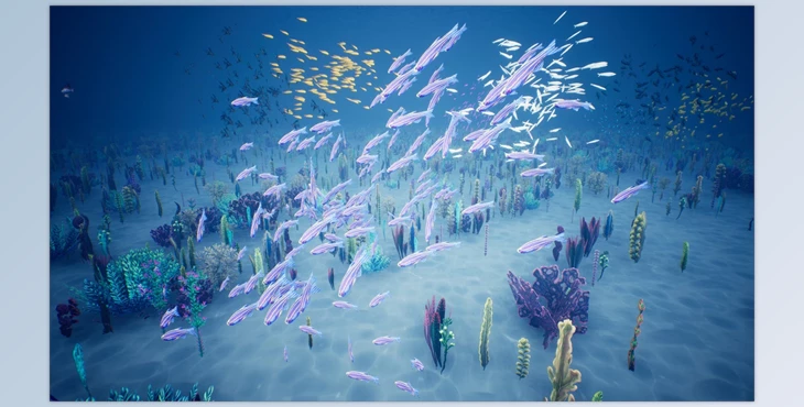 Download Unreal Engine - Stylized Small Fishes - Niagara (Engine version 4.25-4.27, 5.0-5.3)