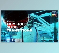 Download Film Hole Roll Transitions for DaVinci Resolve (Videohive 51634356)