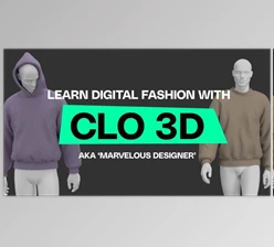 Download Learn DIGITAL FASHION with Clo 3D and Marvelous Designer By Digital Fashion School