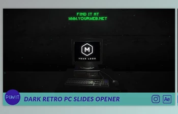 Download <span class='badge badge-warning'>Dark</span> Retro PC Slides Opener (Videohive 51797849) - AE Project
