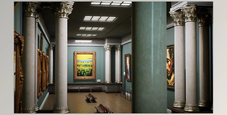 Download Unreal Engine - Museum Environment Kit (Engine version 5.0 - 5.3)